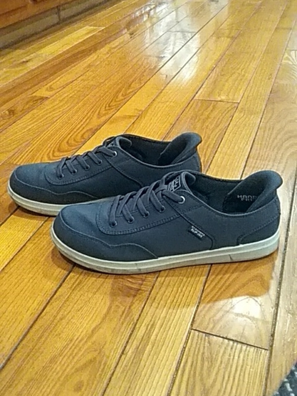 Skechers Men's Navy Lace-Up Casual Sneakers